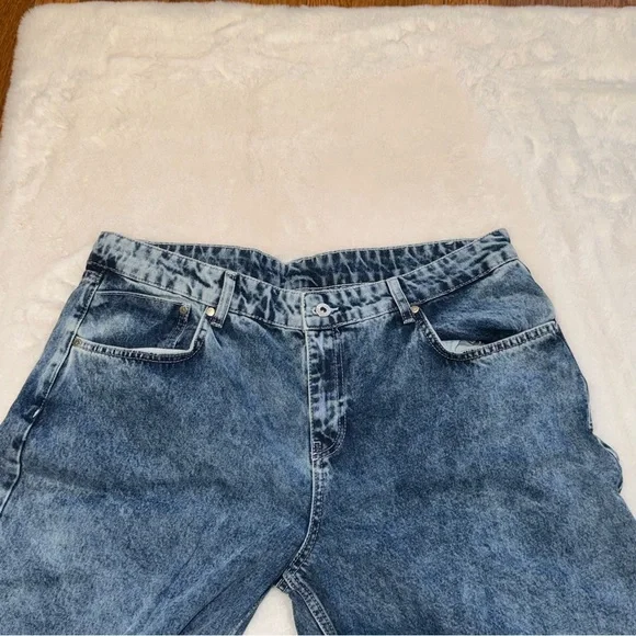 NWOT Ragged Priest Size 34 Plus Size Medium Wash Denim Blue Jeans - Picture 7 of 8